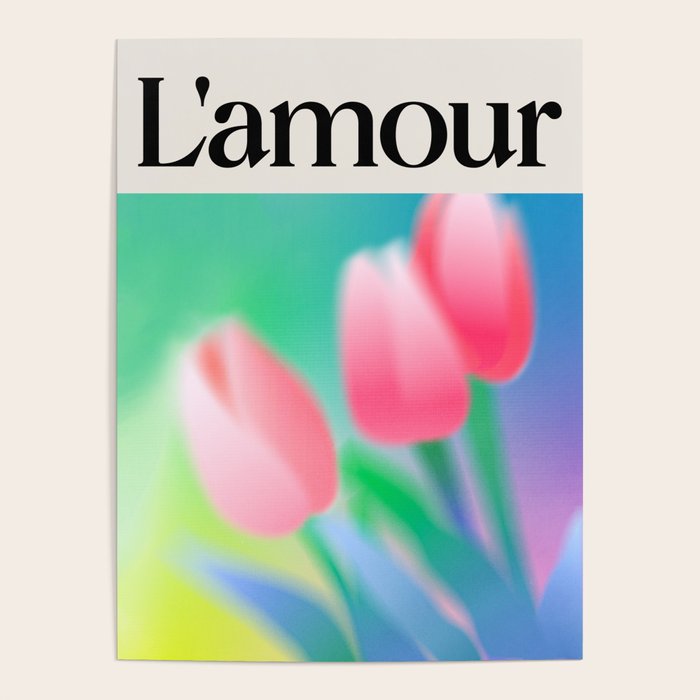 L'amour: Gradient Series 01 Poster Gallery Image 4