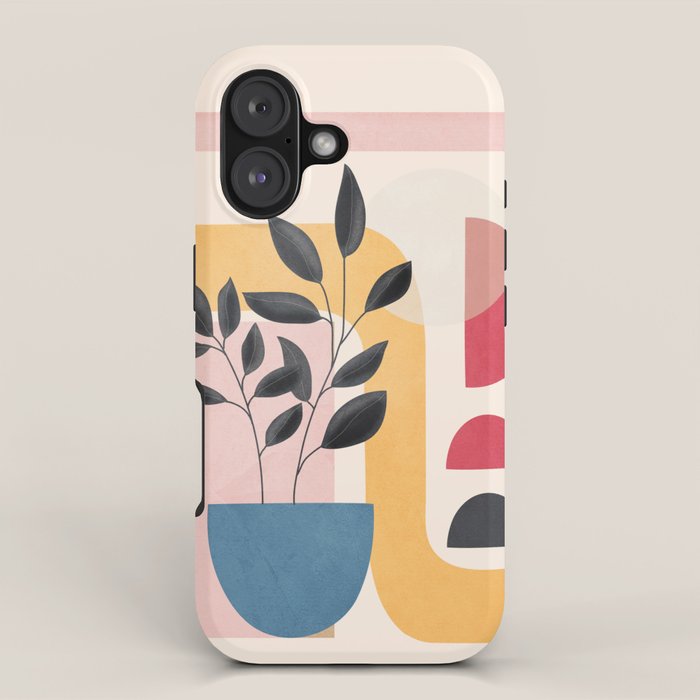 Soft Shapes XXVI iPhone Case Gallery Image 1