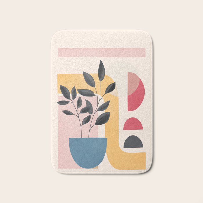 Soft Shapes XXVI Bath Mat Gallery Image 1