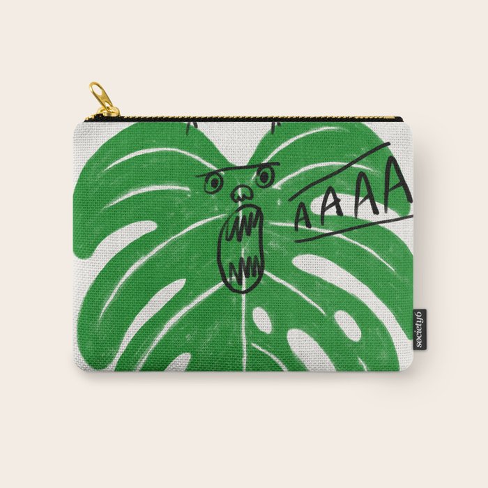 Monstera Carry All Pouch Gallery Image 1