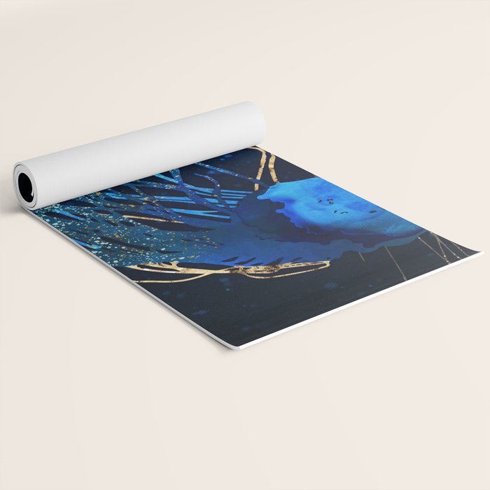 Metallic Jellyfish IV Yoga Mat Gallery Image 2
