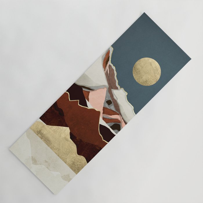 Rustic Mountains Yoga Mat Gallery Image 1