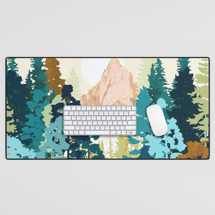 Forest Falls Desk Mat Gallery Image 1