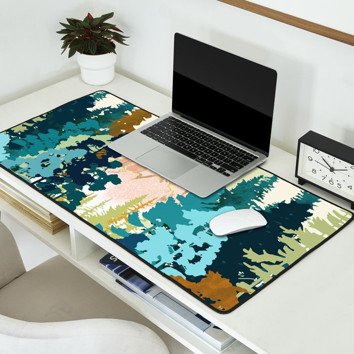 Forest Falls Desk Mat Gallery Image 2