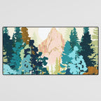 Forest Falls Desk Mat Gallery Image 3