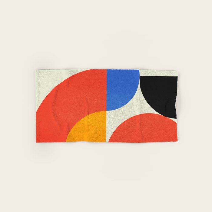 BAUHAUS 02: Exhibition 1923 | Mid Century Series  Bath Towel Gallery Image 1