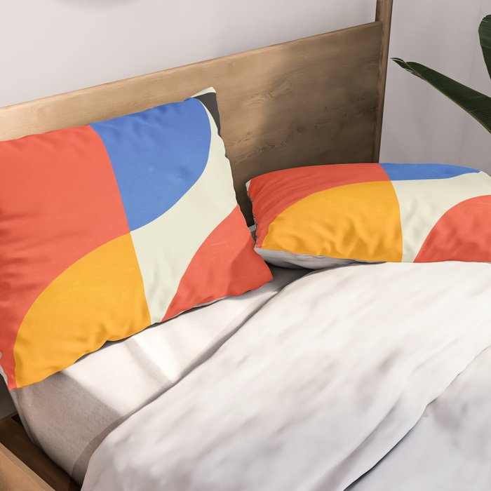 BAUHAUS 02: Exhibition 1923 | Mid Century Series  Pillow Sham Gallery Image 2