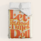 Let the good times roll - retro type Duvet Cover Gallery Image 6