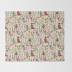 Aromatherapy Garden Throw Blanket Gallery Image 2