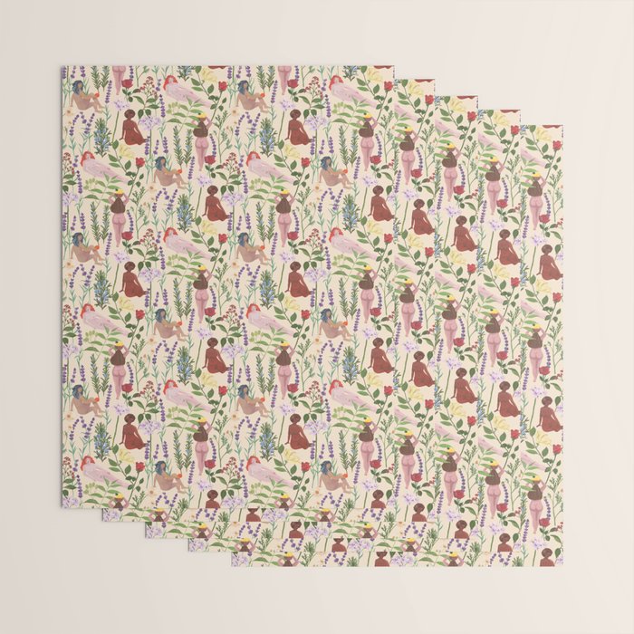 Aromatherapy Garden Wrapping Paper Gallery Image 3