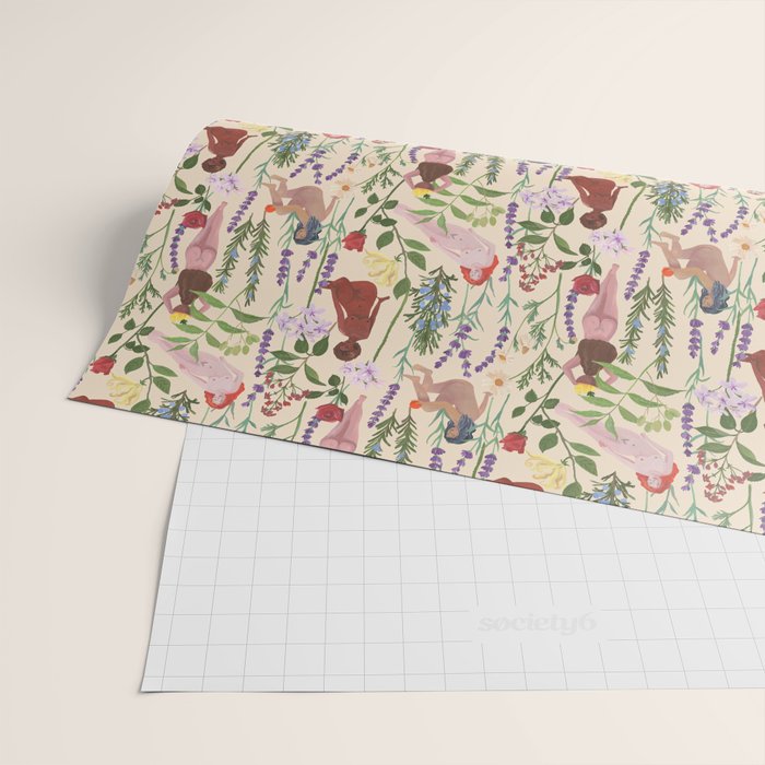 Aromatherapy Garden Wrapping Paper Gallery Image 2