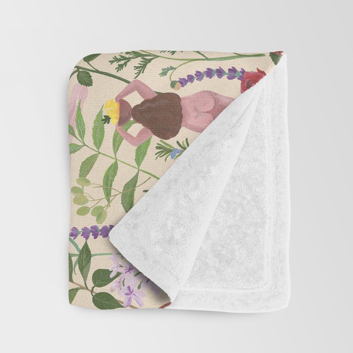 Aromatherapy Garden Throw Blanket Gallery Image 3