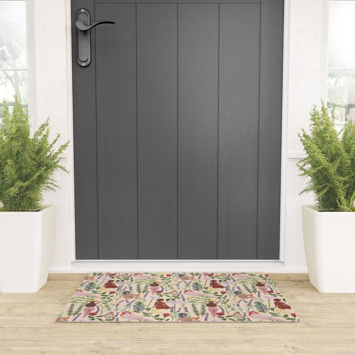 Aromatherapy Garden Welcome Mat Gallery Image 3