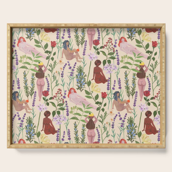 Aromatherapy Garden Serving Tray Gallery Image 1