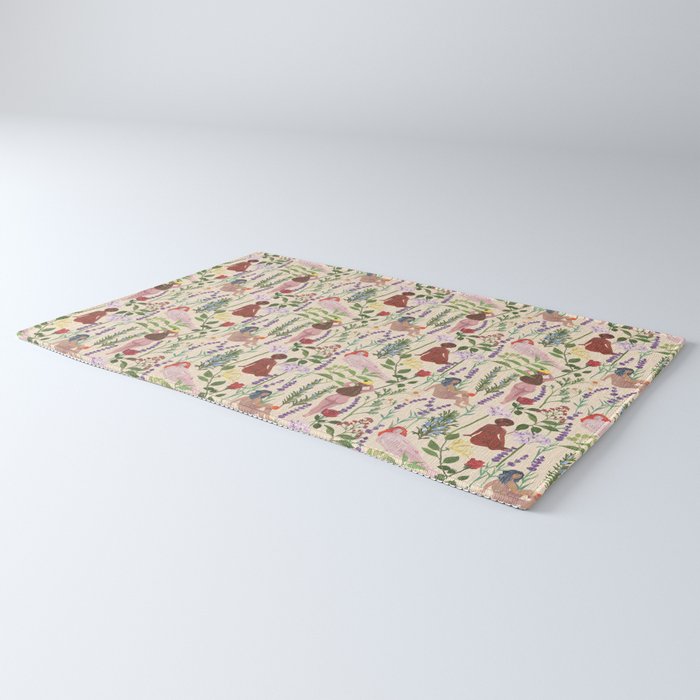 Aromatherapy Garden Rug Gallery Image 3