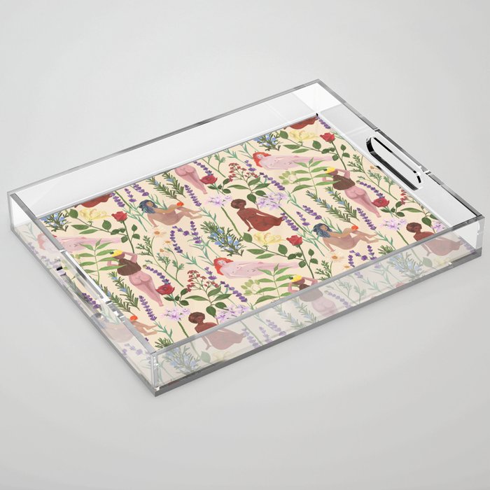 Aromatherapy Garden Acrylic Tray Gallery Image 1
