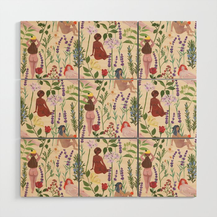 Aromatherapy Garden Wood Wall Art Gallery Image 1