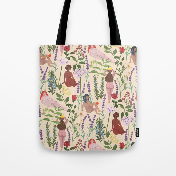 Aromatherapy Garden Tote Bag Gallery Image 1