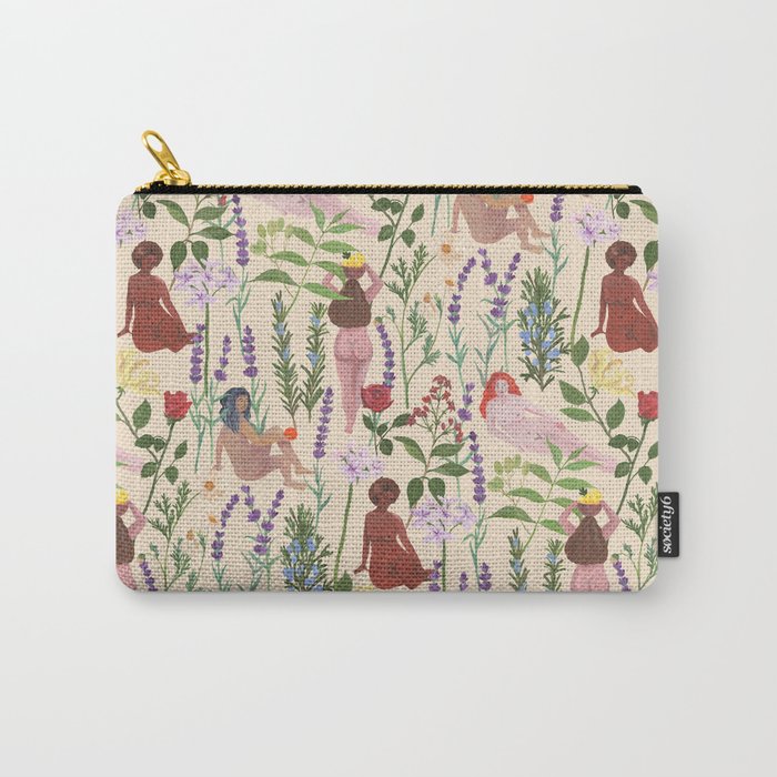 Aromatherapy Garden Carry All Pouch Gallery Image 1