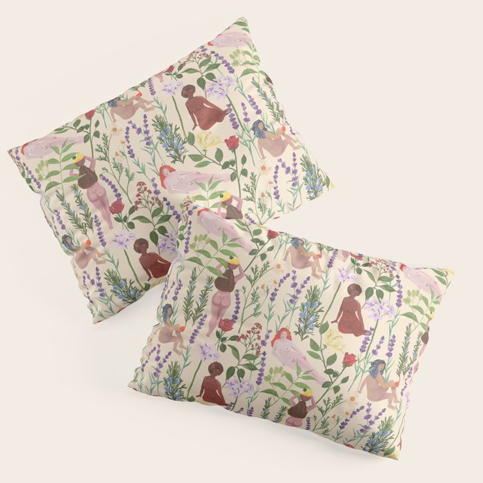 Aromatherapy Garden Pillow Sham Gallery Image 3