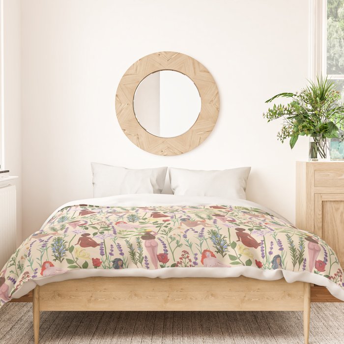 Aromatherapy Garden Duvet Cover Gallery Image 3