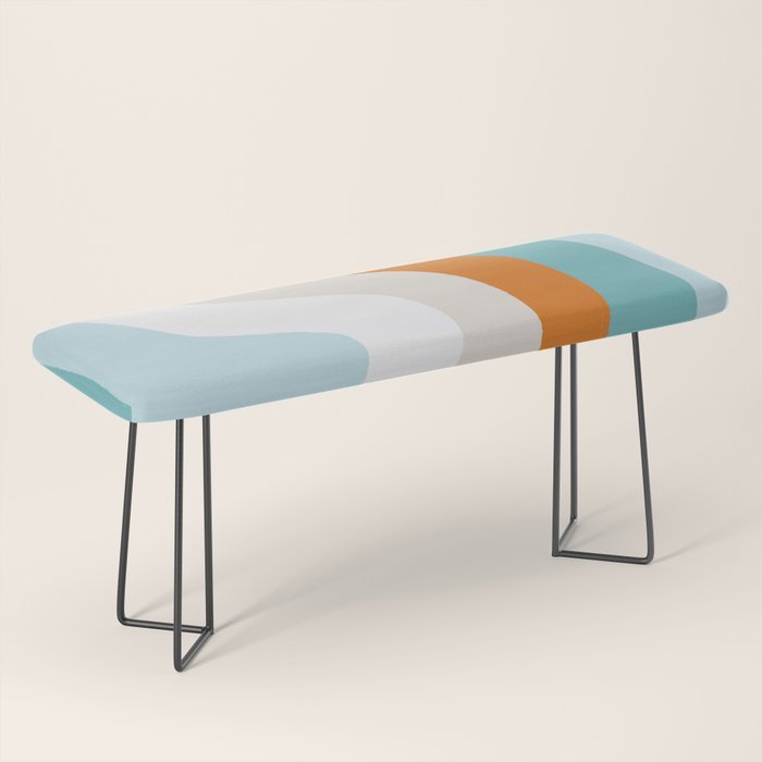 moab, teal & orange Bench Gallery Image 1