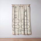 Baseball Patent - Softball Art - Antique Window Curtain Gallery Image 3