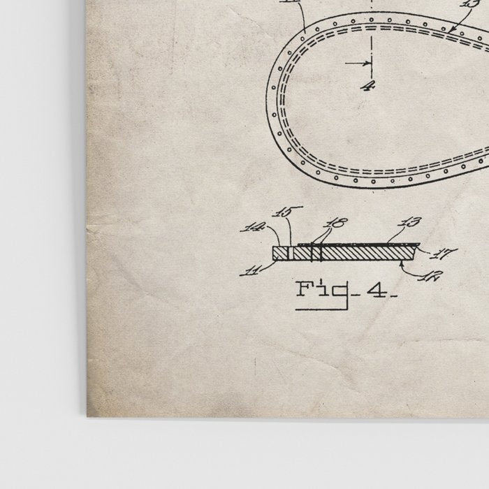Baseball Patent - Softball Art - Antique Poster Gallery Image 3