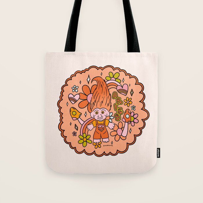 Aries Troll Tote Bag Gallery Image 1