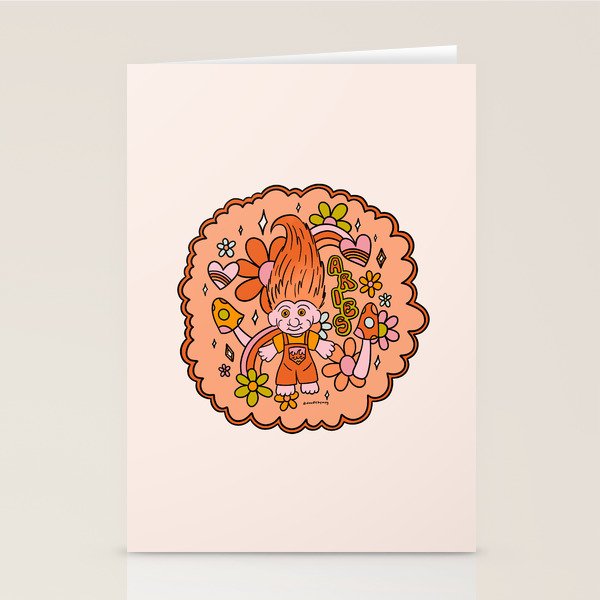 Aries Troll Stationery Card Gallery Image 2