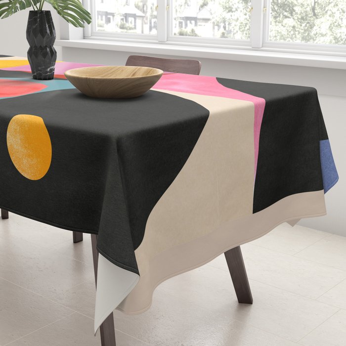 Geometric Shapes 150 Tablecloth Gallery Image 3