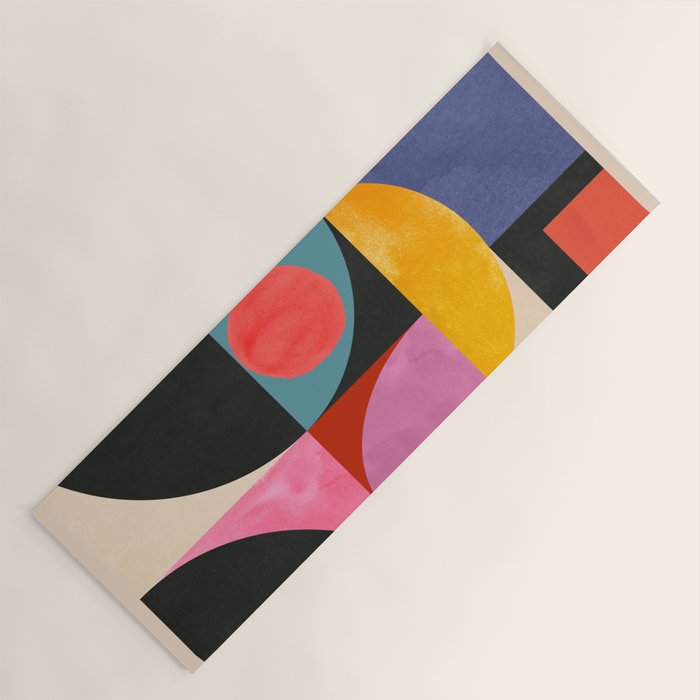 Geometric Shapes 150 Yoga Mat Gallery Image 1