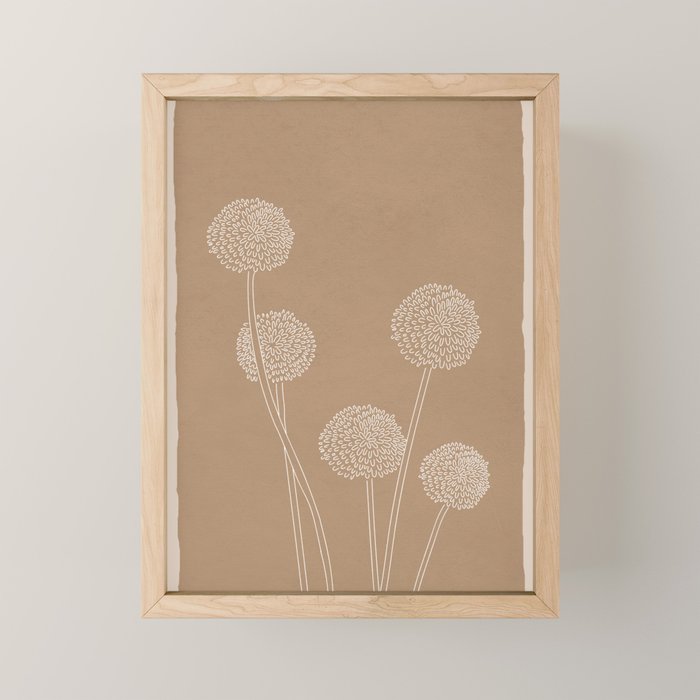 Dandelions 5 Mini Art Print Gallery Image 1