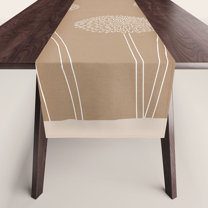 Dandelions 5 Table Runner Gallery Image 1