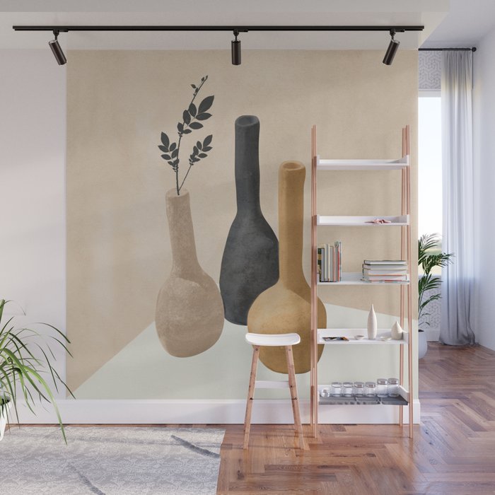 Vase Decoration VIII Wall Mural Gallery Image 1