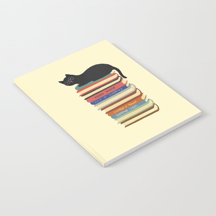 Hidden cat 31 reading books  Notebook Gallery Image 2