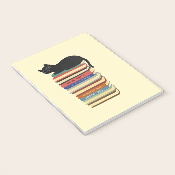 Hidden cat 31 reading books  Notebook Gallery Image 3