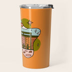 Capricorn Mid Century House Travel Mug Gallery Image 2