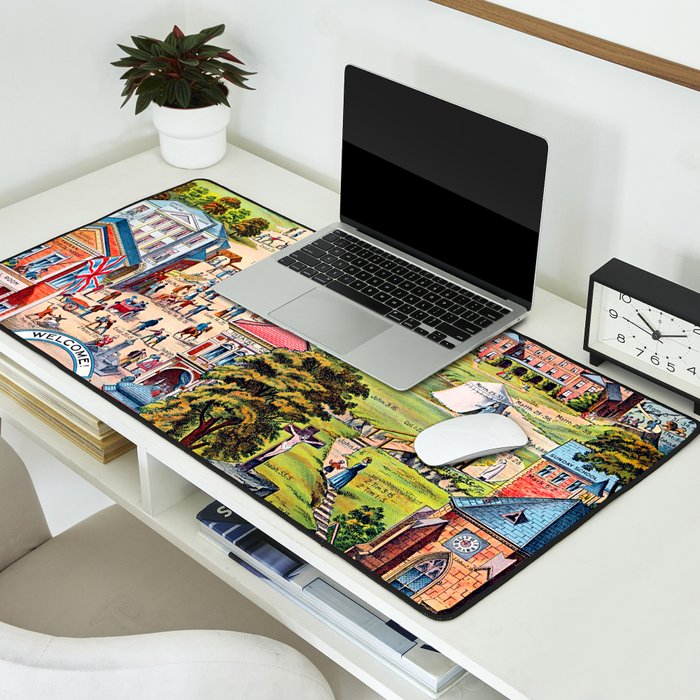 The Broad and Narrow Way Bible Passages Poster Desk Mat Gallery Image 2