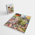 The Broad and Narrow Way Bible Passages Poster Jigsaw Puzzle Gallery Image 2