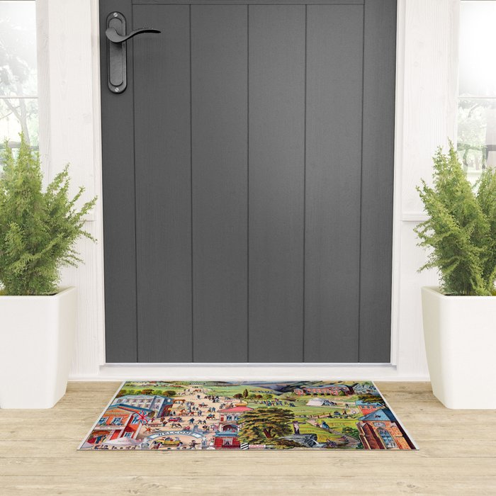 The Broad and Narrow Way Bible Passages Poster Welcome Mat Gallery Image 3