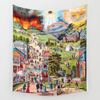 The Broad and Narrow Way Bible Passages Poster Wall Tapestry Gallery Image 4