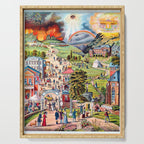 The Broad and Narrow Way Bible Passages Poster Serving Tray Gallery Image 1