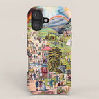 The Broad and Narrow Way Bible Passages Poster iPhone Case Gallery Image 1