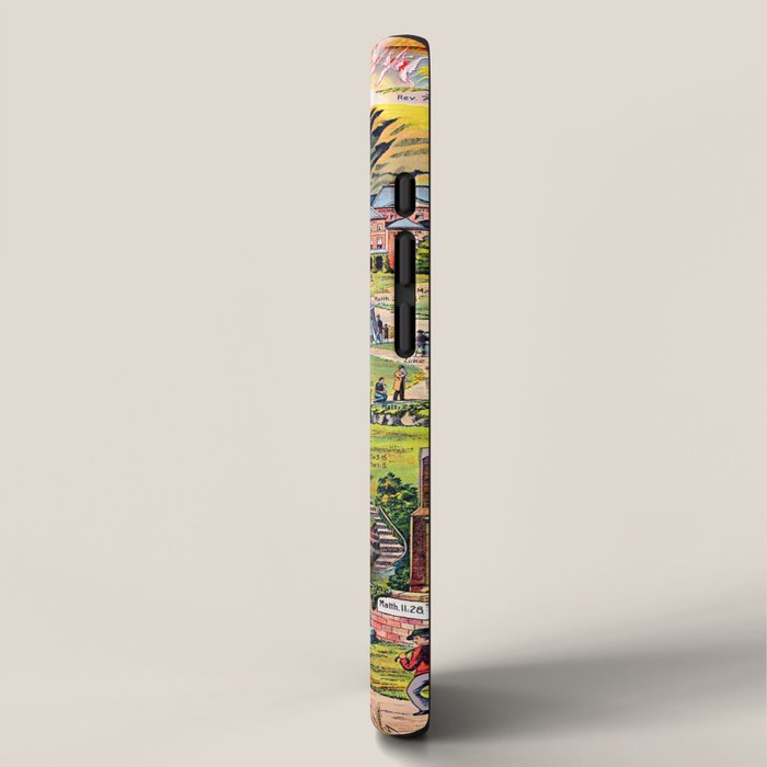 The Broad and Narrow Way Bible Passages Poster iPhone Case Gallery Image 2