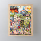 The Broad and Narrow Way Bible Passages Poster Mini Art Print Gallery Image 1