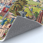 The Broad and Narrow Way Bible Passages Poster Rug Gallery Image 4
