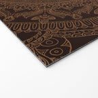 Mandala Dark Chocolate Welcome Mat Gallery Image 2