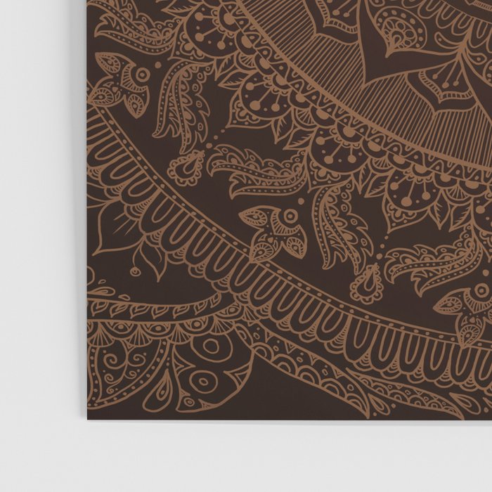 Mandala Dark Chocolate Poster Gallery Image 3