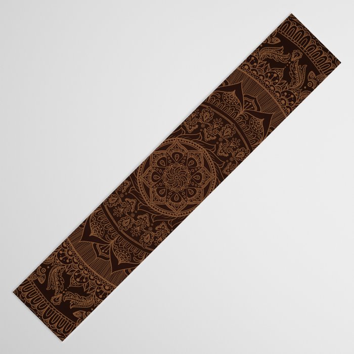 Mandala Dark Chocolate Table Runner Gallery Image 3